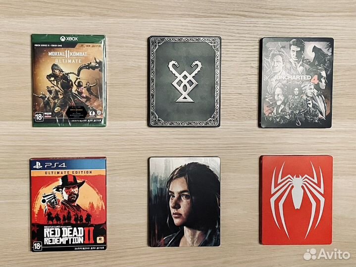 Коллекционные издания, стилбуки, игры, steelbook