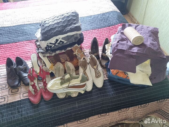 Женские и мужские вещи пакетом
