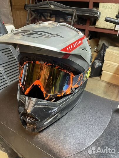 Fly racing шлем