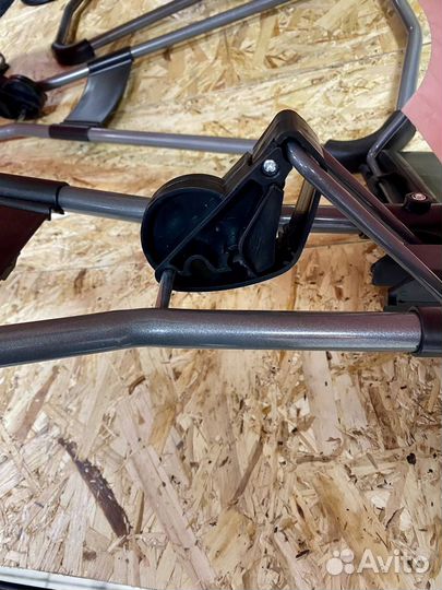 Шезлонг детский Luxmom 123 оранжевый