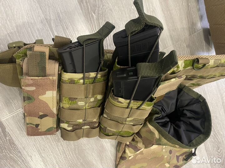 Пляс тактический оазгрузочный варбелт мультикам