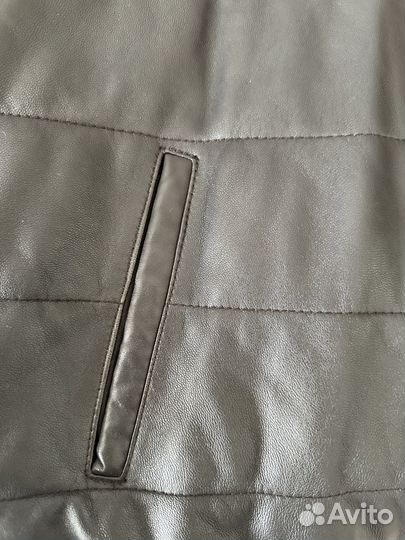 Кожаная куртка мужская 50 52