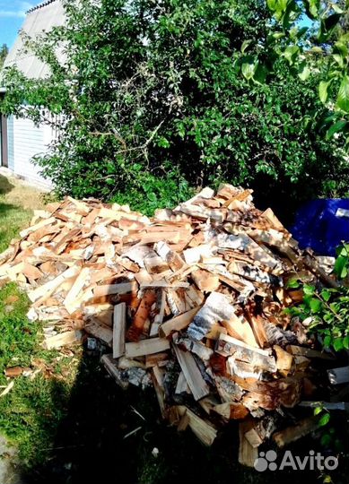 Дрова колотые от 1 куба