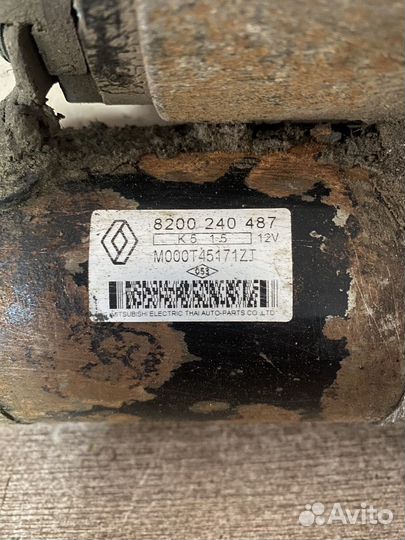 Стартер Renault Logan Sandero (K7J)(K7M)