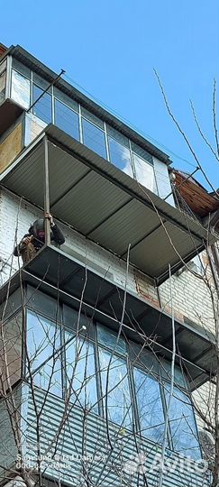 Остекление лоджии/Бесплатный замер