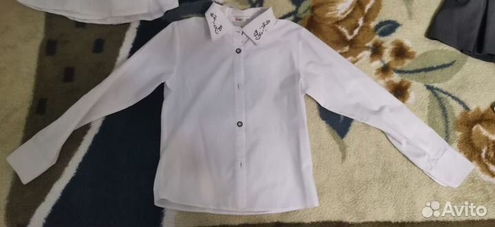 Блузка школьная 128-134