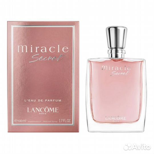 Lancome miracle secret 100мл новые