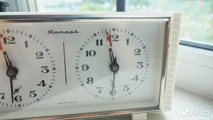 Часы шахматные Янтарь СССР