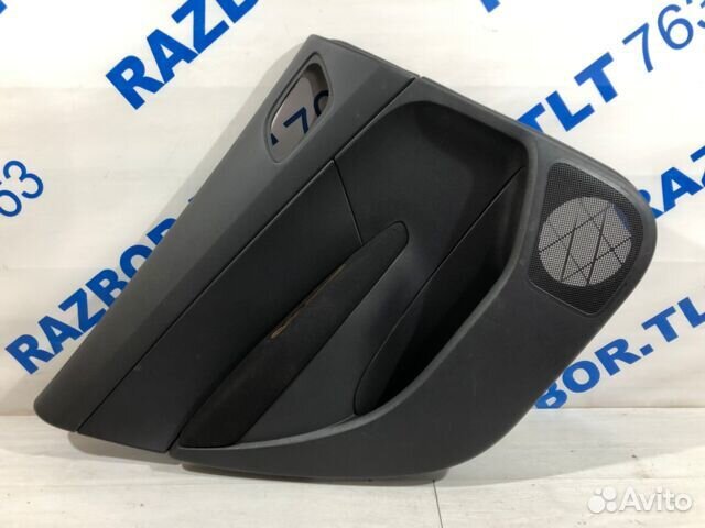 Обшивка двери задняя левая peugeot 308 1.6 ат хетч