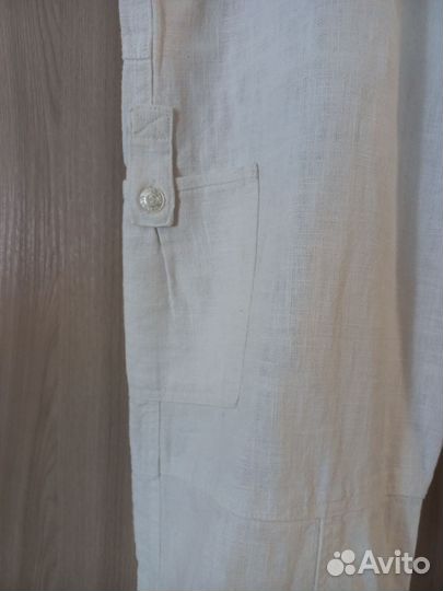 Женские льняные брюки 50р