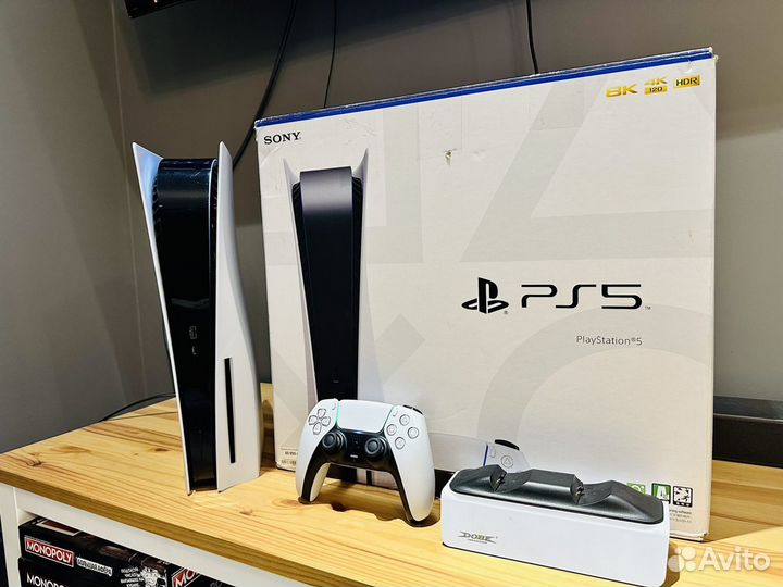 Sony PS5 / 400 игр / коробка / обмен