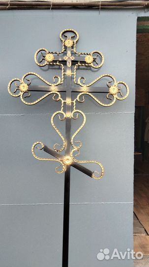Крест металлический