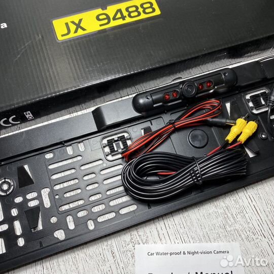 Камера заднего вида с рамкой гос. номера