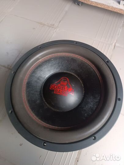 Короб с kicx gorilla bass e12