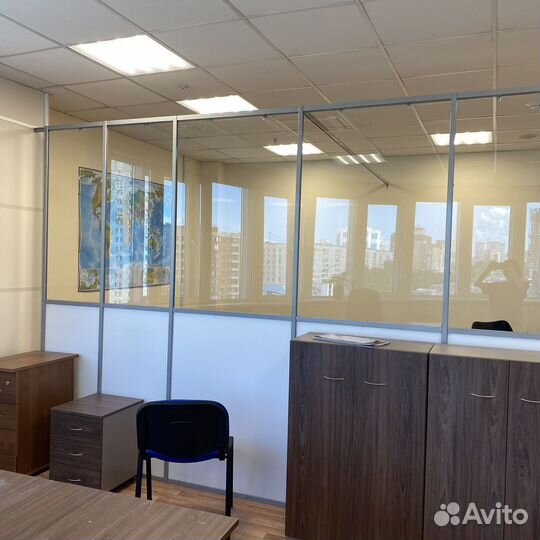 Стеклянная перегородка бу