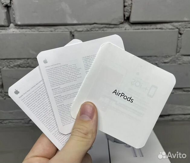 Airpods 2 premium гарантия 180 дней