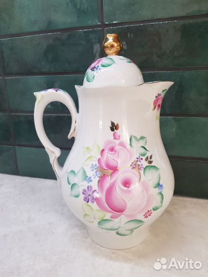 Кувшин чайник СССР фарфор Сысерть