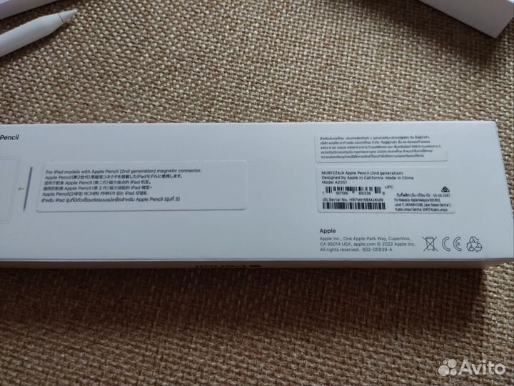 Apple Pencil 2 Оригинал Чек