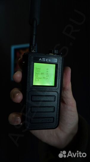 Детектор дронов Asel Labs - Новая прошивка