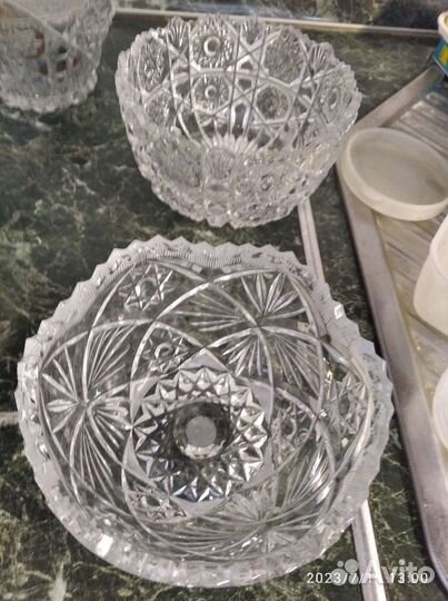 Кастрюля вазы, графины из стекла