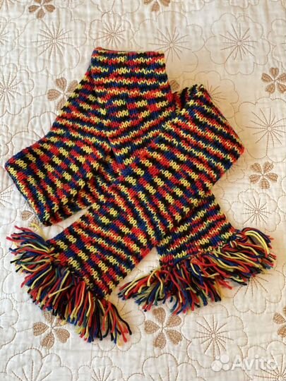 Вязаные детские шарфики на заказ