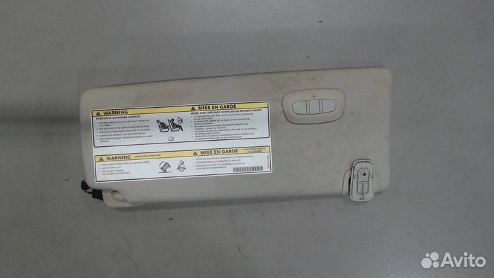 Козырек солнцезащитный Jeep Cherokee 2013, 2014