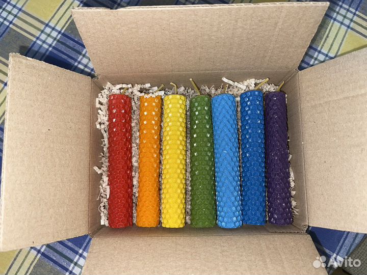 Свечи чакровые