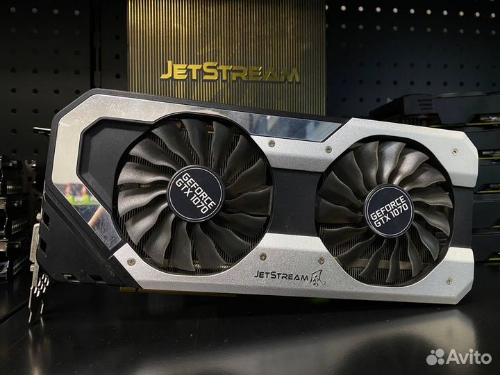 Видеокарта Gtx 1070 Palit JetStream