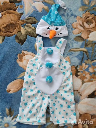 Костюм снеговика 3-5 лет