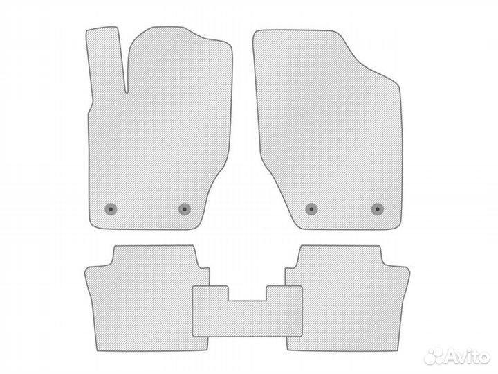 База лекал для пошива Eva автоковриков