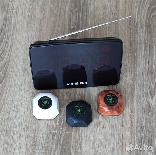 Табло вызова персонала и кнопки модель Бургер