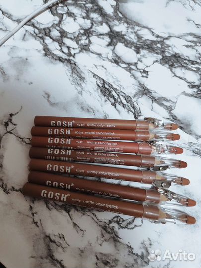 Нюдовые карандаши для губ