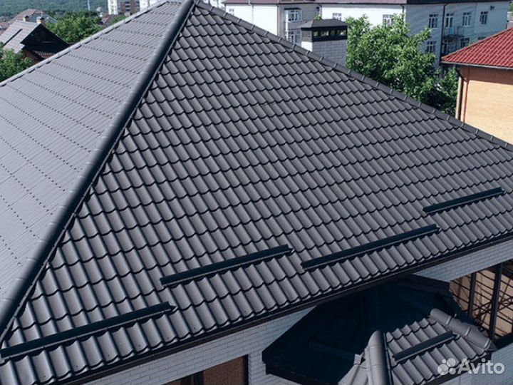Металлочерепица в наличии и под заказ
