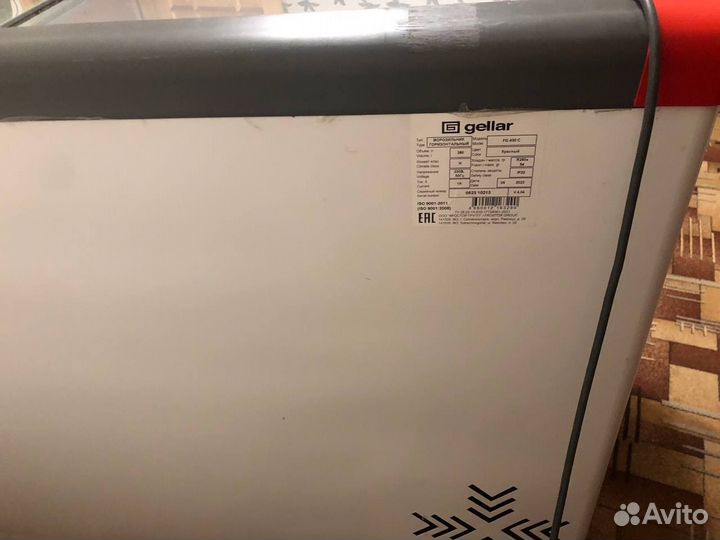 Морозильная камера gellar