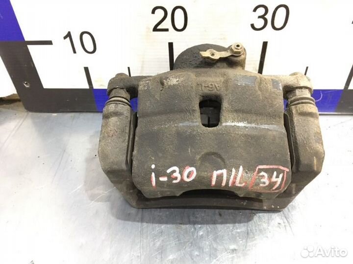 Суппорт тормозной передний левый Hyundai I30