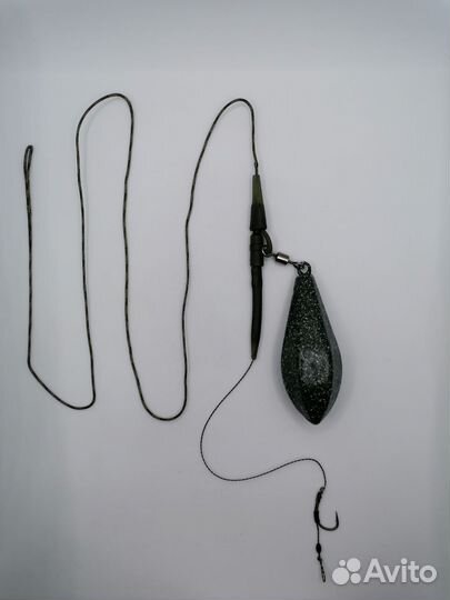 Карповый монтаж, безопасная клипса,инлайн,вертолет