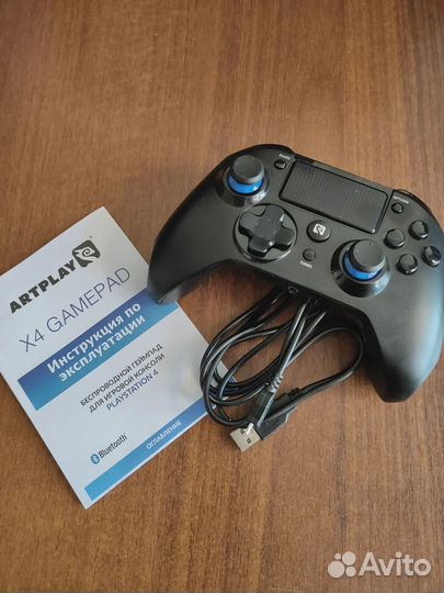 Геймпад Artplays X4 черный для PS4 и PC