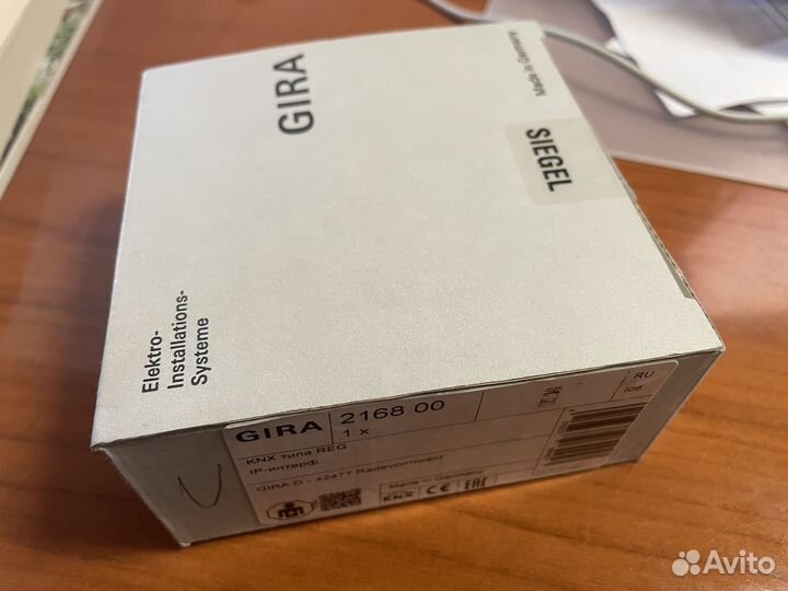 IP/KNX интерфейс gira арт.216800