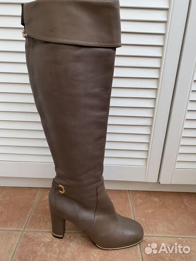 Сапоги новые зимние Fabiani р 39 натур кожа