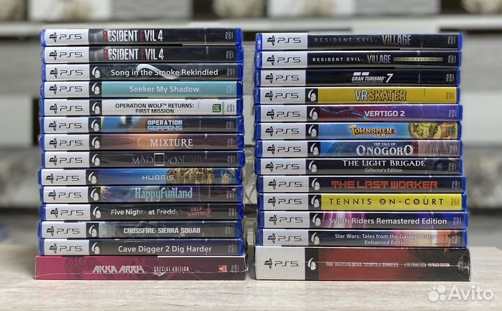 Много Новых Дисков Sony Playstation VR2 / Psvr2