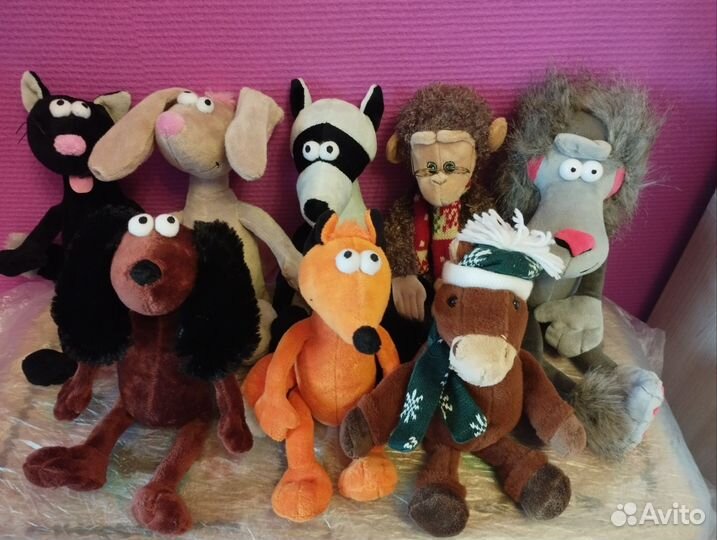 Мягкие игрушки пакетом новые