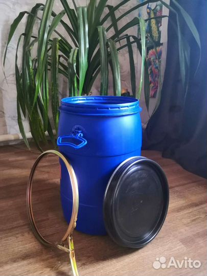 Бочка пластиковая 50л, 30л, контейнеры 51л