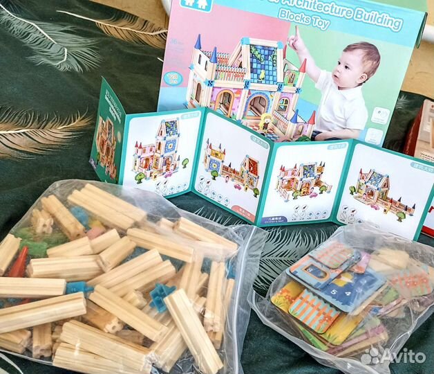 Детские развивающие игрушки деревянные