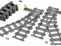 Лего 7895 Железнодорожные стрелки