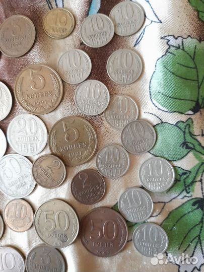 Монеты СССР разные, жетоны