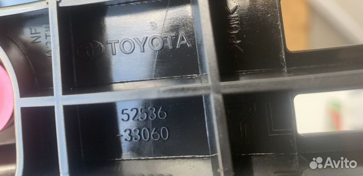 Toyota camry 70 кронштейн бампера переднего левый