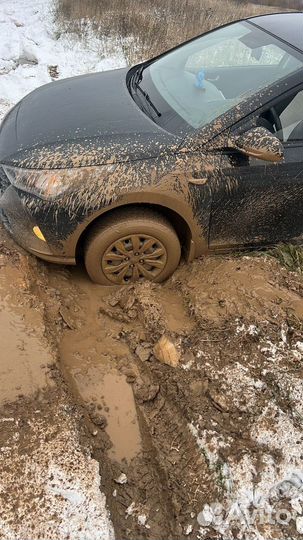 Застрял, вытащить машину