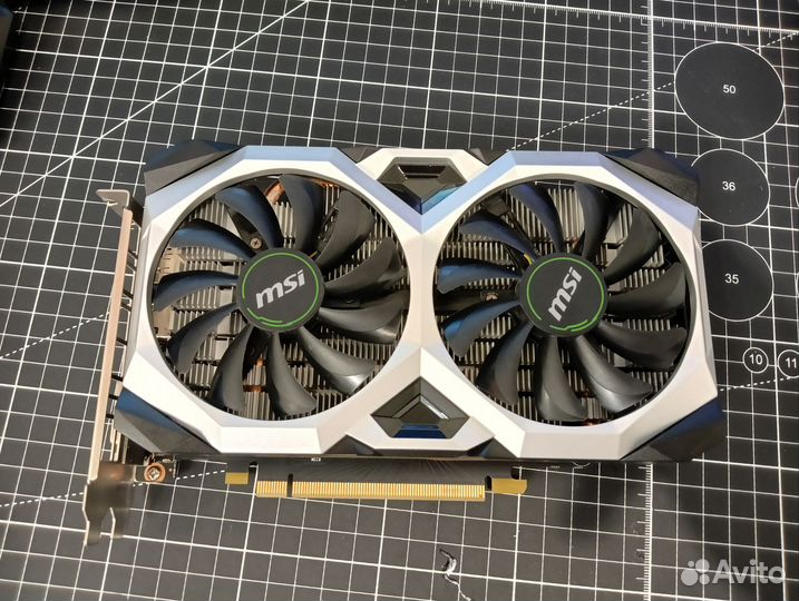 Видеокарта MSI gtx 1660 ventus xs 6gb