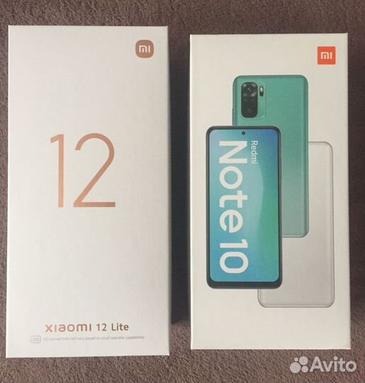 Коробка от телефона Xiaomi 12, Redmi Note 10, 9S