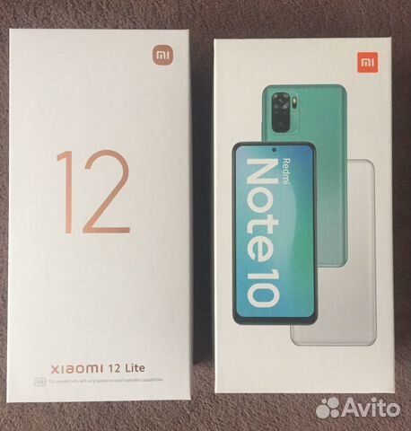 Коробка от телефона Xiaomi 12, Redmi Note 10, 9S